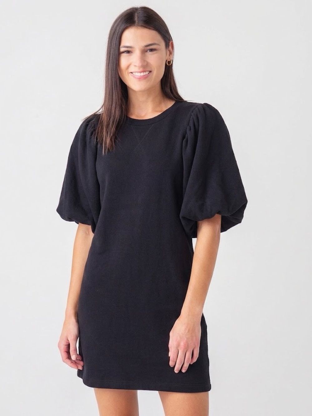 EUC Rebecca Minkoff Mina Puff Sleeve Dress Size Small